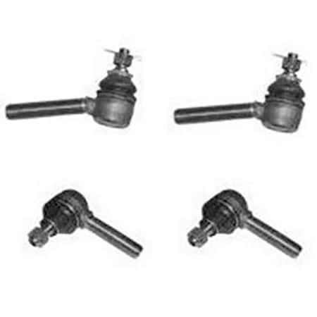 Aic Replacement Parts Drag Link End Kit 4 Fits Massey Ferguson Tractor TO20 TO30 TO35 20 35 135 235+ 18038191M91-2LR